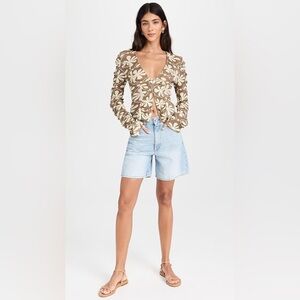[NWT] FREE PEOPLE Through The Meadow top. Size Small